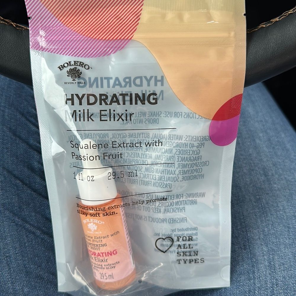 New Bolero Skincare Passion fruit Milk Elixer to hydrate your skin